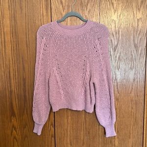 Pink sweater